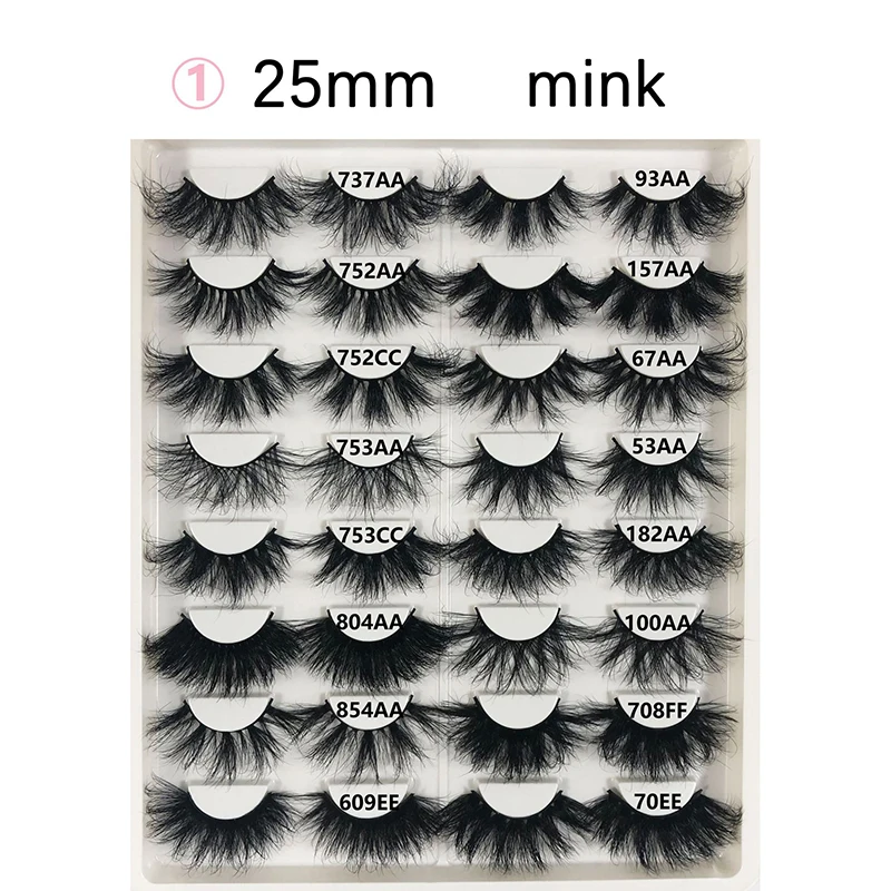 1 Pairs 3D Faux Mink Lashes Fluffy Soft dense curls 25mm Forked messy Eyelashes Eye Lashes Reusable Eyelashs Makeup
1 Pairs 3D Faux Mink Lashes Fluffy Soft dense curls 25mm Forked messy Eyelashes Eye Lashes Reusable Eyelashs Makeup