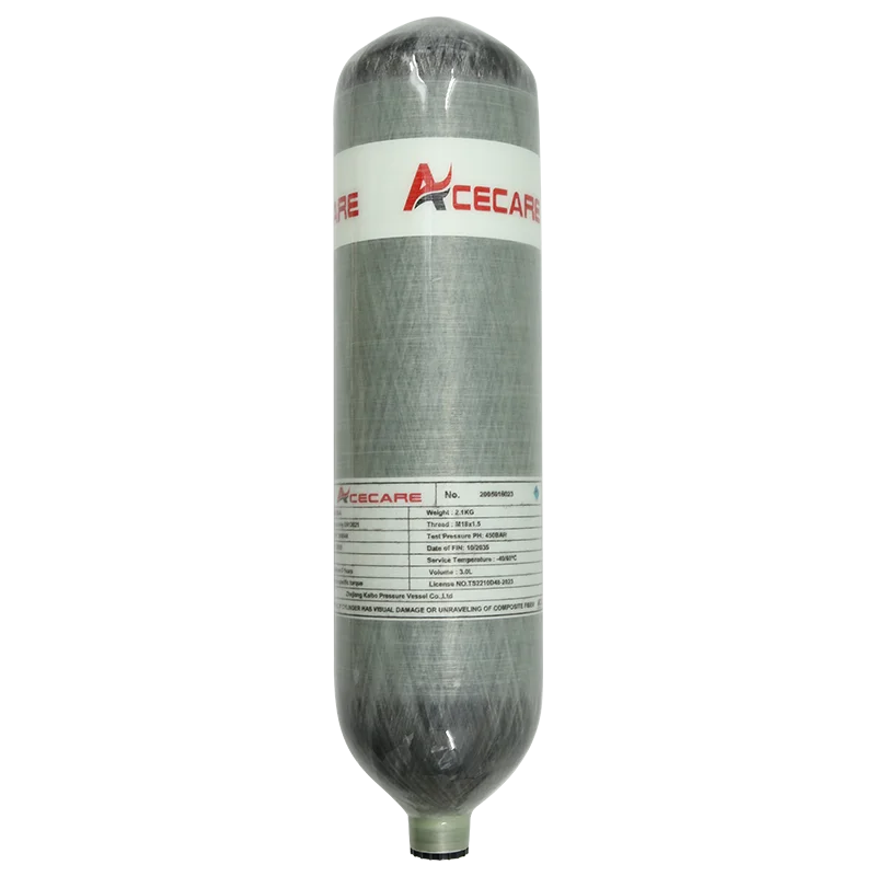 AC103 Hunting Paintball Pcp Air Rifle 3L Airsoft Cylinder Ce 4500Psi Mini Scuba Carbon Fiber Air Tank M18*1.5 Acecare
AC103 Hunting Paintball Pcp Air Rifle 3L Airsoft Cylinder Ce 4500Psi Mini Scuba Carbon Fiber Air Tank M18*1.5 Acecare