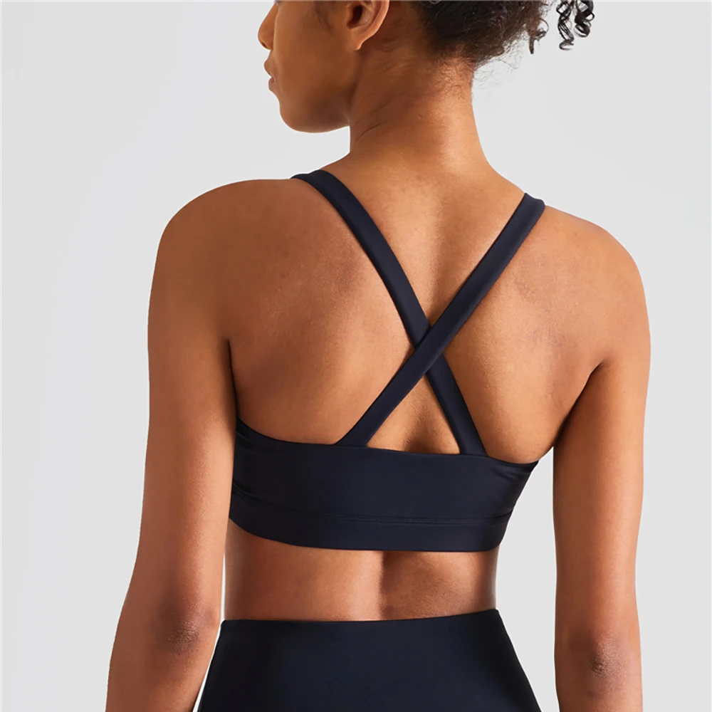 Vnazvnasi Yoga Bra Women Sexy Cross Crop Tops Gather Sports Underwear Shockproof Running Sports Bra Push Up Gym Tank Top
Vnazvnasi Yoga Bra Women Sexy Cross Crop Tops Gather Sports Underwear Shockproof Running Sports Bra Push Up Gym Tank Top