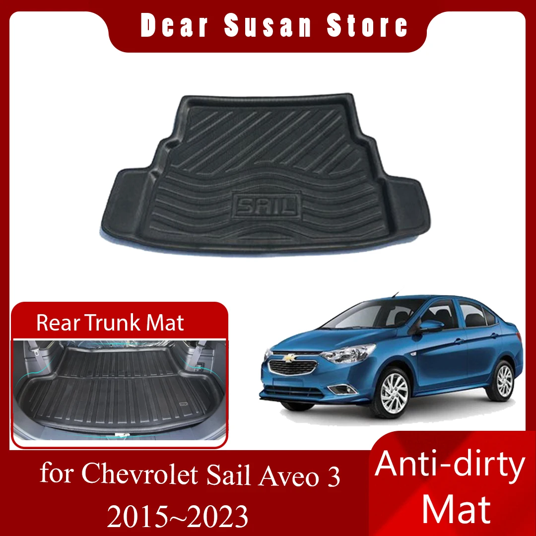 Car Rear Trunk Mat for Chevrolet Sail Aveo 3 2015~2023 2016 Tray Panel Waterproof Auto Pad Space Boot Carg Cover Accessories
Car Rear Trunk Mat for Chevrolet Sail Aveo 3 2015~2023 2016 Tray Panel Waterproof Auto Pad Space Boot Carg Cover Accessories