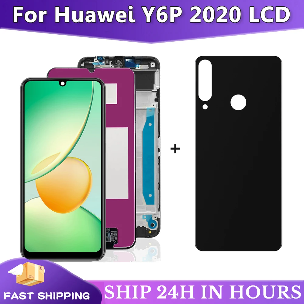 6.3''Display for Huawei Y6P LCD with Frame Touch Screen Digitizer Replacement for Huawei Y6P MED-LX9 MED-LX9N LCD Display Screen
6.3''Display for Huawei Y6P LCD with Frame Touch Screen Digitizer Replacement for Huawei Y6P MED-LX9 MED-LX9N LCD Display Screen