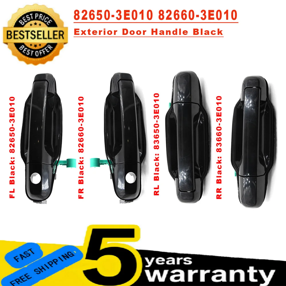 82650-3E010 82660-3E010 83650-3E010 83660-3E010 For Kia Sorento 2003-2009 Front Rear Left Right Exterior Door Handle 82650-3E021
82650-3E010 82660-3E010 83650-3E010 83660-3E010 For Kia Sorento 2003-2009 Front Rear Left Right Exterior Door Handle 82650-3E021