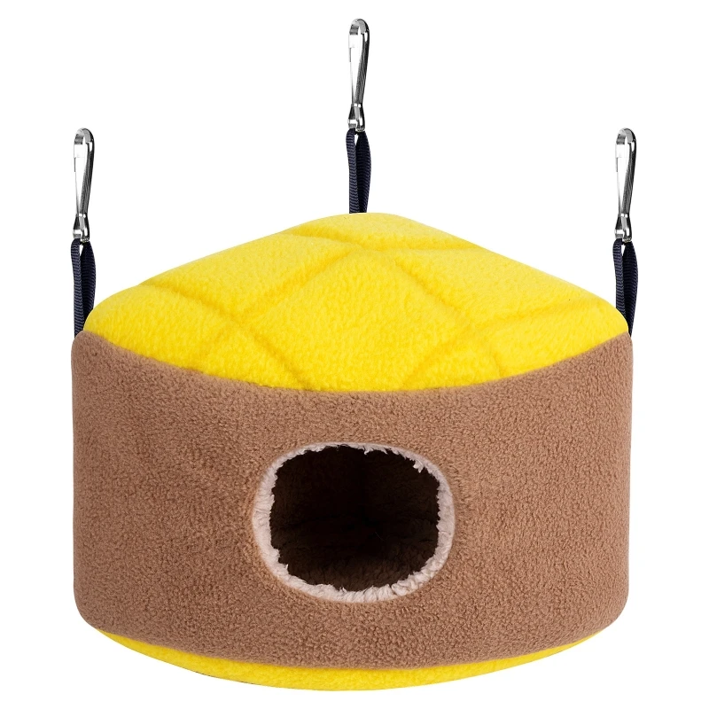 Warm Bird Nest Winter House Snuggle Hut Hanging Hammock Cage Accessories Plush Hideaway for Gerbil Small Parrot Parakeet Cockati
Warm Bird Nest Winter House Snuggle Hut Hanging Hammock Cage Accessories Plush Hideaway for Gerbil Small Parrot Parakeet Cockati