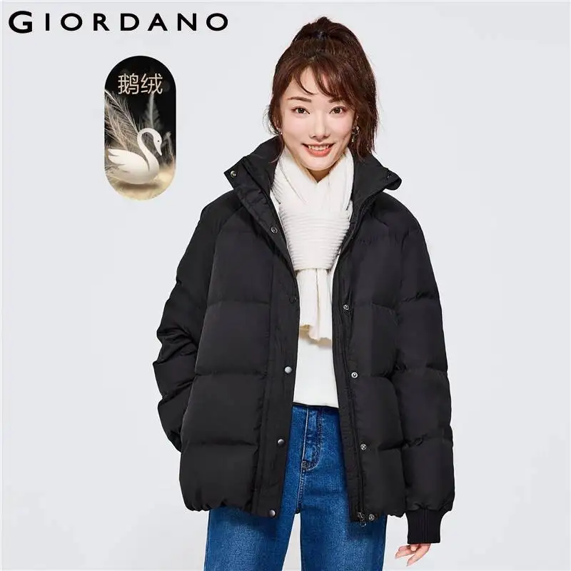 Женский пуховик Giordano, легкий пуховик с воротником-стойкой и молнией спереди, 05372736
Женский пуховик Giordano, легкий пуховик с воротником-стойкой и молнией спереди, 05372736