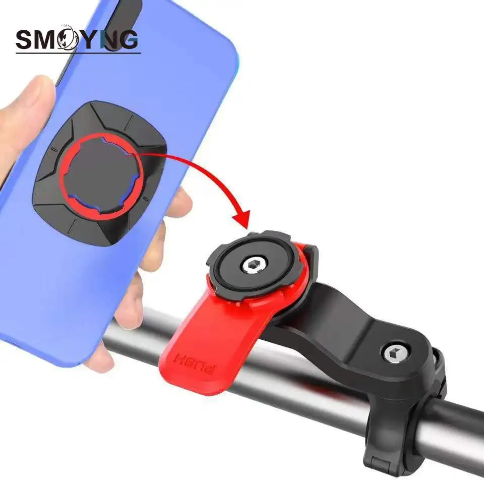 SMOYNG простой держатель для телефона на мотоцикл и велосипед, регулируемая подставка, кронштейн для крепления на руль велосипеда для Xiaomi, iPhone
SMOYNG простой держатель для телефона на мотоцикл и велосипед, регулируемая подставка, кронштейн для крепления на руль велосипеда для Xiaomi, iPhone