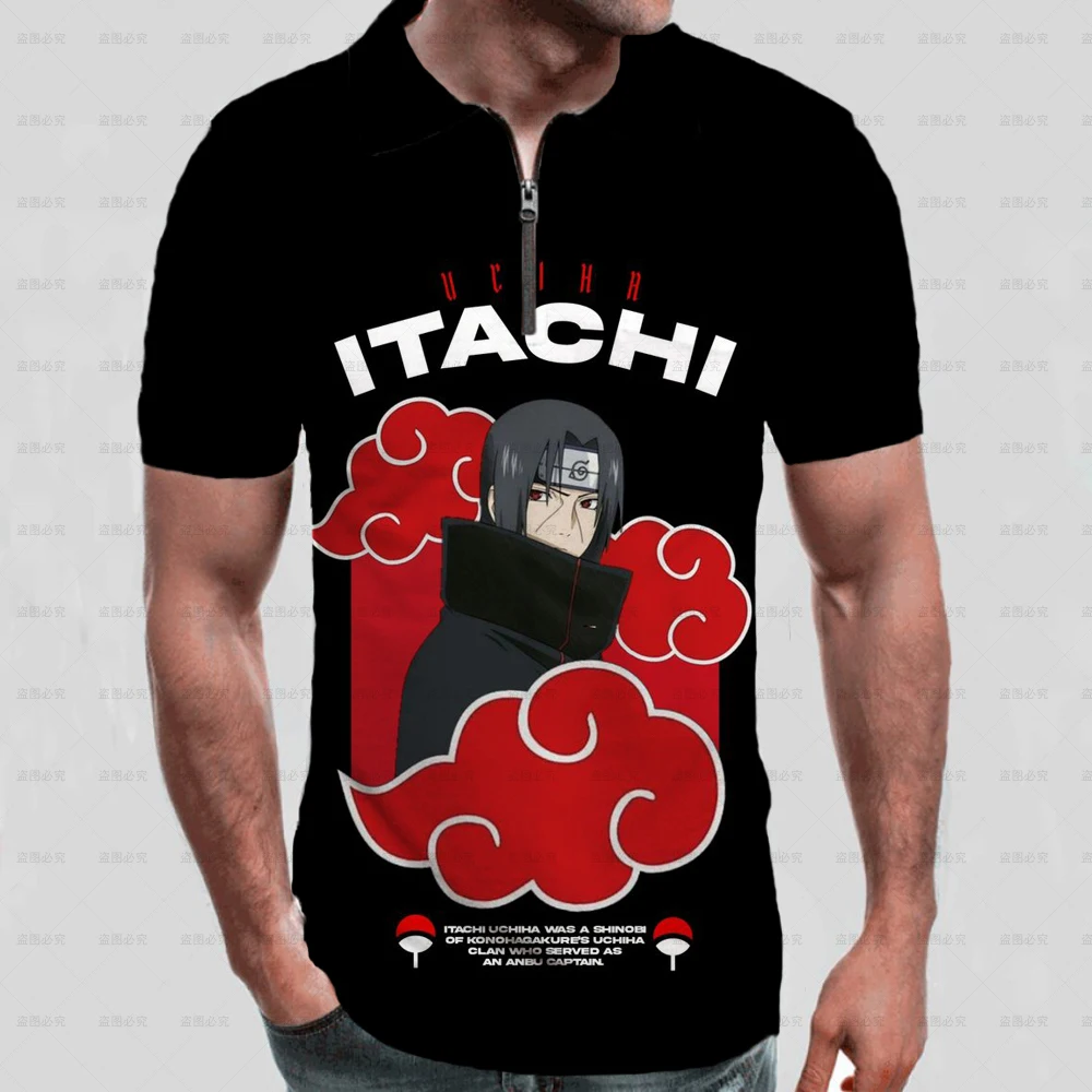 Men's Casual Naruto Graphic T-Shirt 3D Printing Short Sleeve Zipper Polo Shirt 2022 New Men's Short Sleeve Summer Shirt Clothing
Men's Casual Naruto Graphic T-Shirt 3D Printing Short Sleeve Zipper Polo Shirt 2022 New Men's Short Sleeve Summer Shirt Clothing