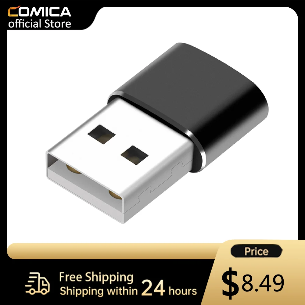 Comica CVM-USBC-A USB Adapter USB-C(Female) To USB-A(Male) Adapter Mini Adapter Compatible With USB-C Devices Mic Accessories
Comica CVM-USBC-A USB Adapter USB-C(Female) To USB-A(Male) Adapter Mini Adapter Compatible With USB-C Devices Mic Accessories