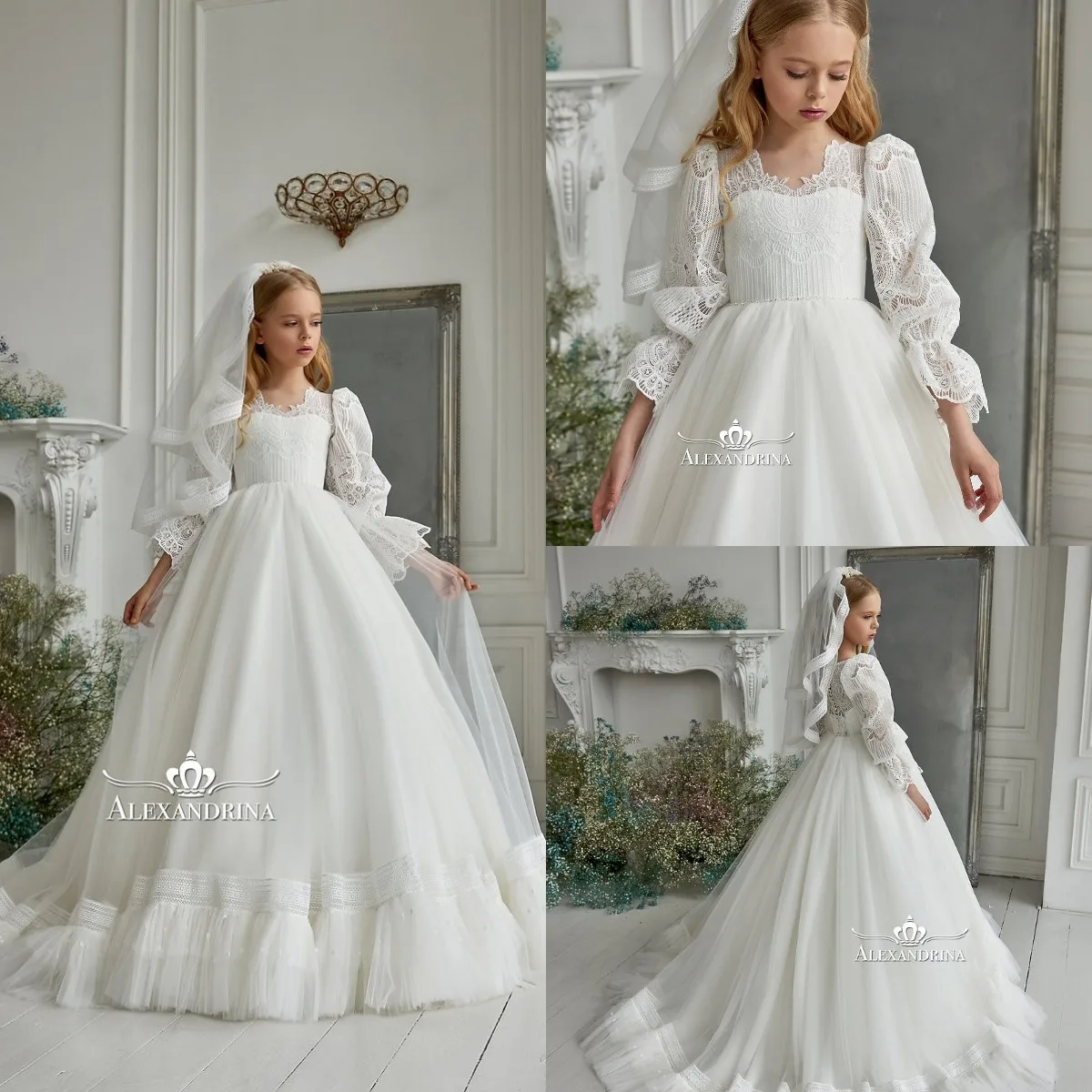 Bohemian Flower Girl Dresses Boho Long Sleeve V Neck Little Kids Birthday Party Dresses Ball Gown First Communion Dress
Bohemian Flower Girl Dresses Boho Long Sleeve V Neck Little Kids Birthday Party Dresses Ball Gown First Communion Dress