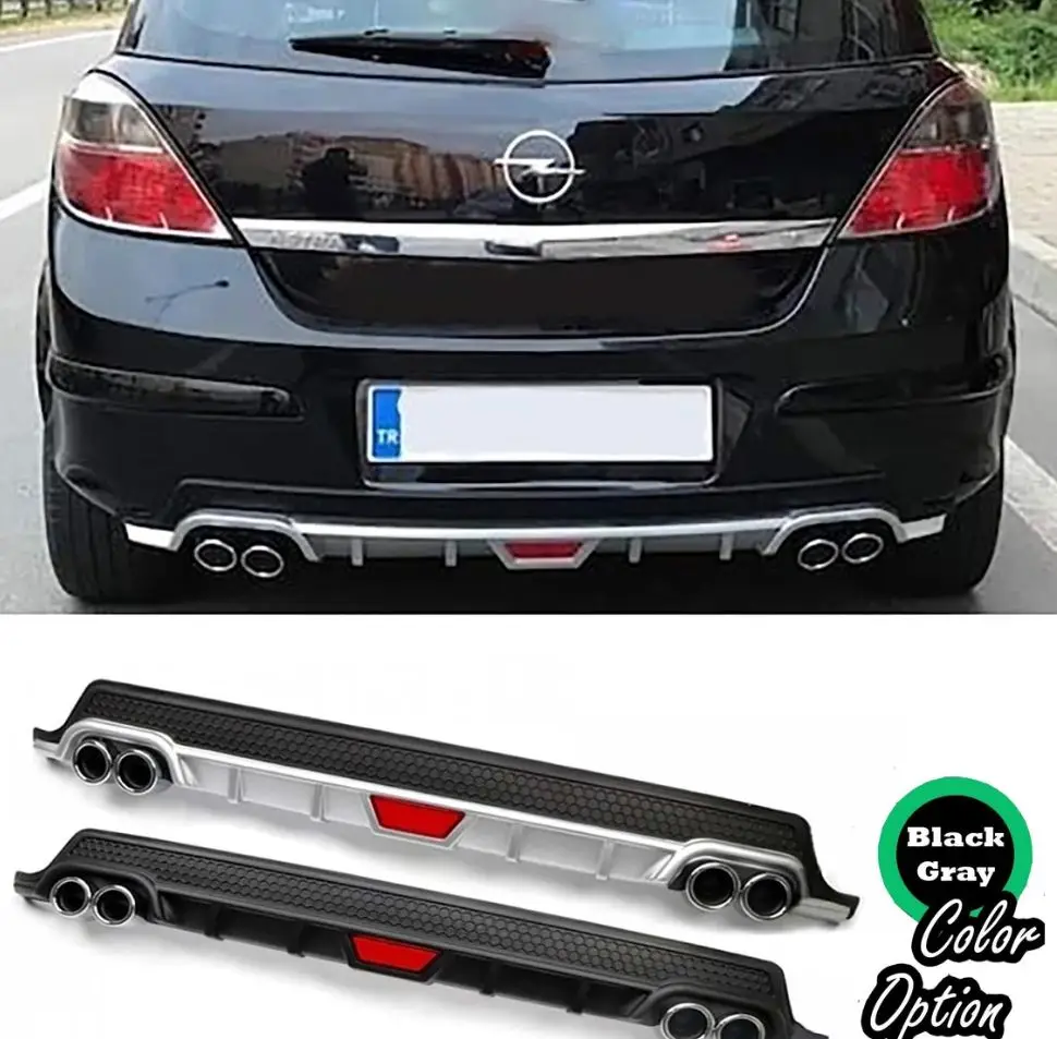 Для Opel Astra H задний универсальный диффузор V2 черный или серый + четыре хромированных выхлопа вид 2004-2009-крылья спойлера передняя губа клапан
Для Opel Astra H задний универсальный диффузор V2 черный или серый + четыре хромированных выхлопа вид 2004-2009-крылья спойлера передняя губа клапан