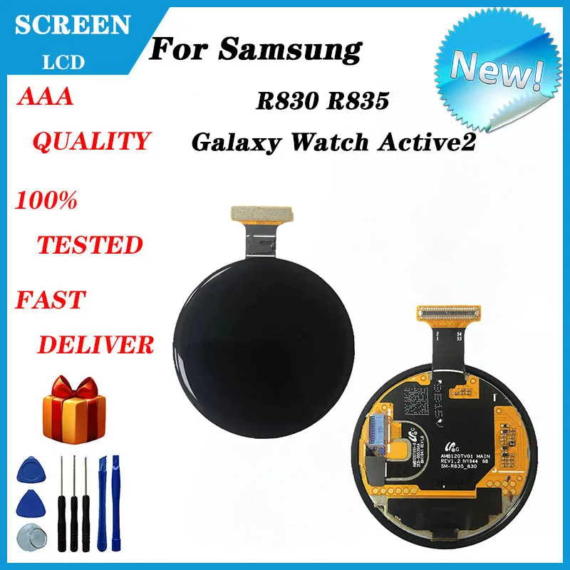 For Samsung Galaxy Watch Active2 R830 R835 smart watch LCD display screen + touch R-830 R-835 40mm LCD
For Samsung Galaxy Watch Active2 R830 R835 smart watch LCD display screen + touch R-830 R-835 40mm LCD