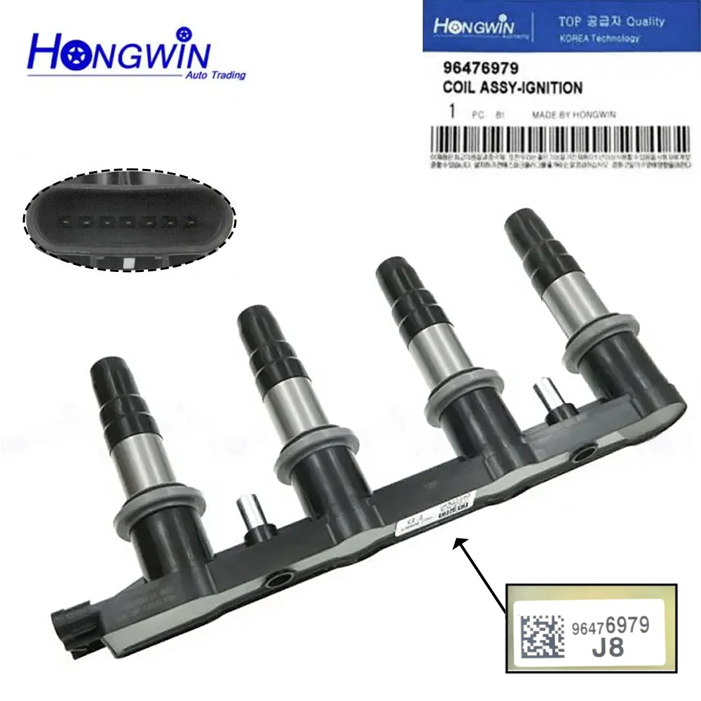 Катушка зажигания 96476979 для Chevrolet Aveo / Kalos T250 T255 Cruze Orlando 1,4 1,6 1,8 Sonic T300 55570160 л 28125877 25186686
Катушка зажигания 96476979 для Chevrolet Aveo / Kalos T250 T255 Cruze Orlando 1,4 1,6 1,8 Sonic T300 55570160 л 28125877 25186686