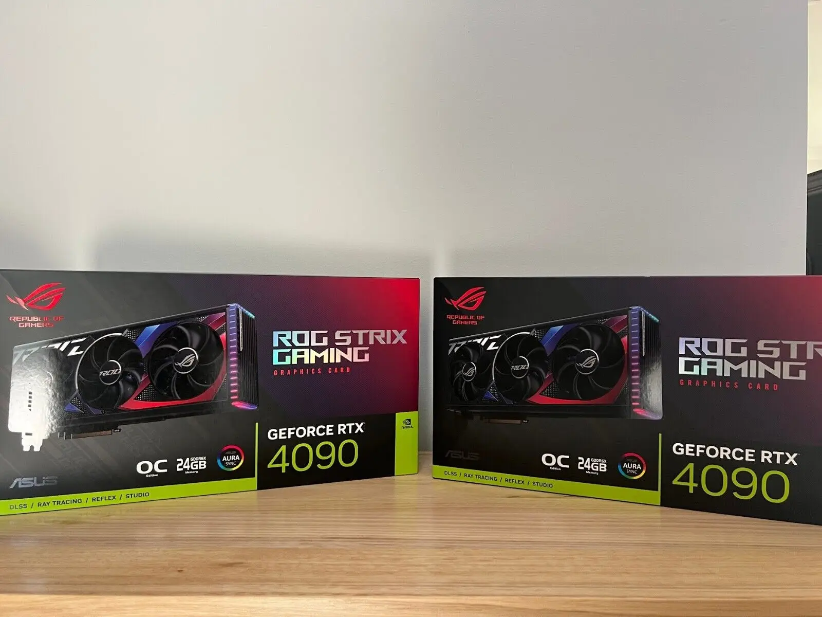 Купите 3 и получите 2 бесплатно ASUS GeForce RTX 4090 ROG Strix OC Black 24 ГБ GDDR6X
Купите 3 и получите 2 бесплатно ASUS GeForce RTX 4090 ROG Strix OC Black 24 ГБ GDDR6X