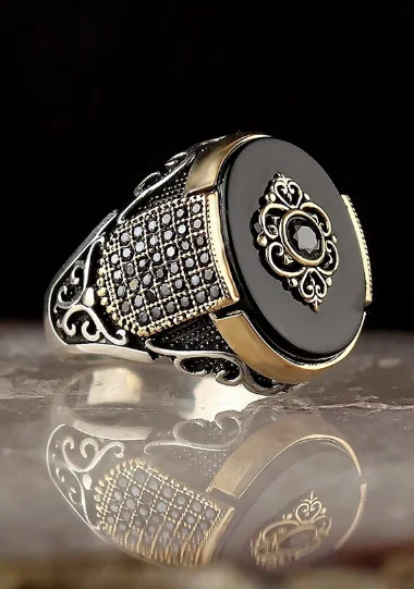 Unique ring for men Onyx Stone 925 Sterling Men Silver Ring men's ring fashion good-looking 2022 new ring
Unique ring for men Onyx Stone 925 Sterling Men Silver Ring men's ring fashion good-looking 2022 new ring