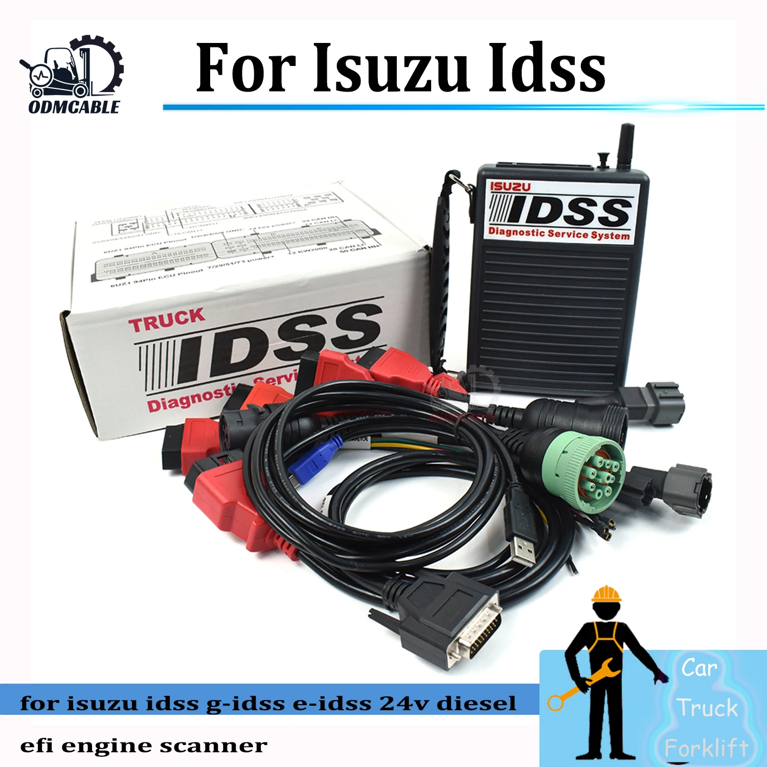Диагностика e-idss для isuzu, сканер дизельного двигателя efi, система обслуживания, тестер двигателя g-idss, диагностическое оборудование
Диагностика e-idss для isuzu, сканер дизельного двигателя efi, система обслуживания, тестер двигателя g-idss, диагностическое оборудование