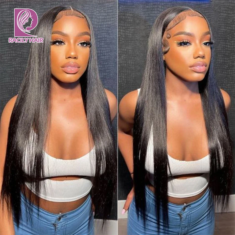 Racily Hair Straight Wigs 13x6 Lace Frontal Wig Brazilian Human Hair Natural Color for Women Pre Plucked Transparent Lace Wigs
Racily Hair Straight Wigs 13x6 Lace Frontal Wig Brazilian Human Hair Natural Color for Women Pre Plucked Transparent Lace Wigs
