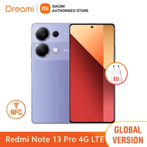 Глобальная версия Xiaomi Redmi Note 13 Pro 4G LTE - MediaTek Helio G99/аккумулятор 5000 мАч/три AI-камеры МП