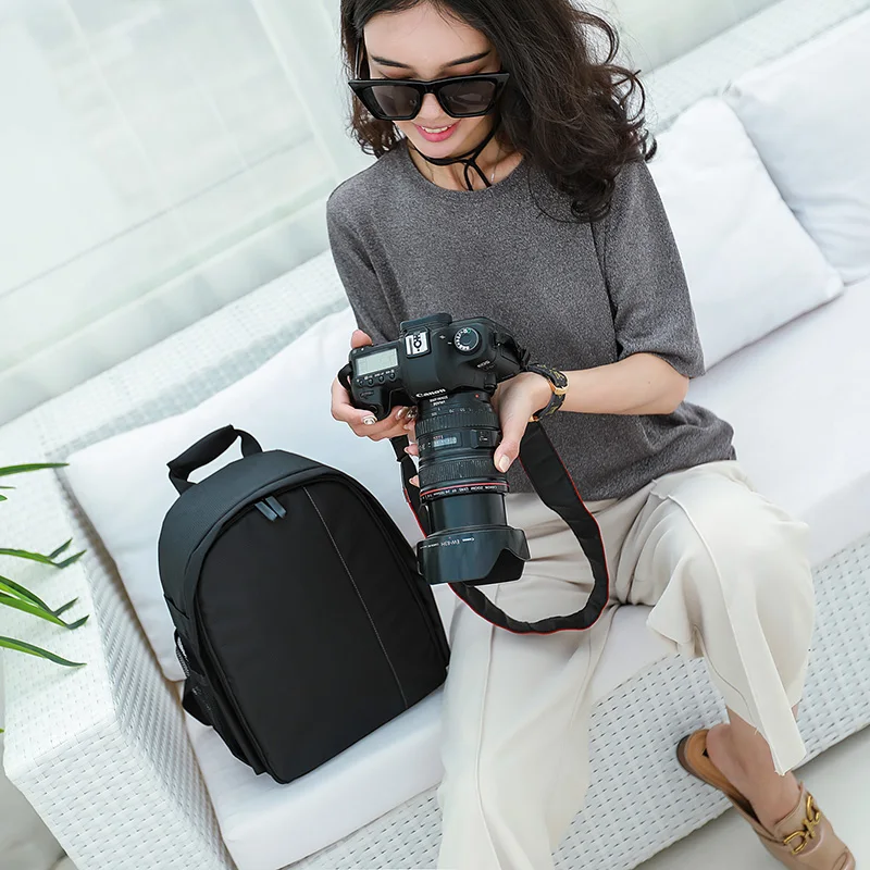 ZHUOGE Outdoor Photograph Camera Bag Waterproof Functional Breathable DSLR Backpack Small Size Video Mochila All Weather
ZHUOGE Outdoor Photograph Camera Bag Waterproof Functional Breathable DSLR Backpack Small Size Video Mochila All Weather