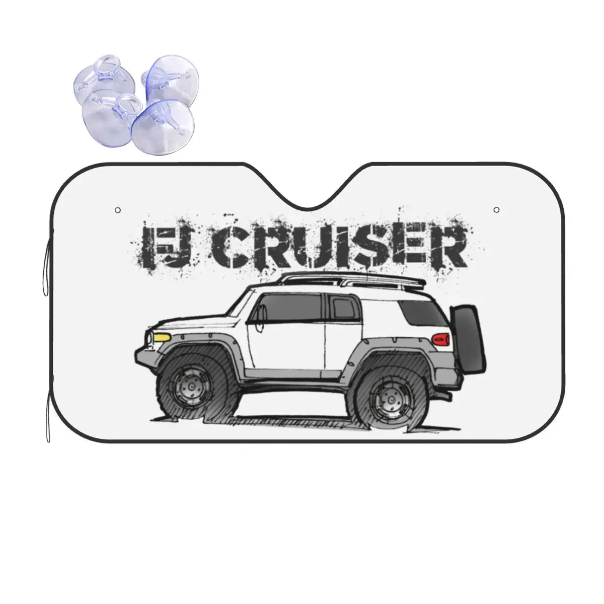 FJ Cruiser SUV внедорожник автомобильный солнцезащитный козырек ветровое стекло