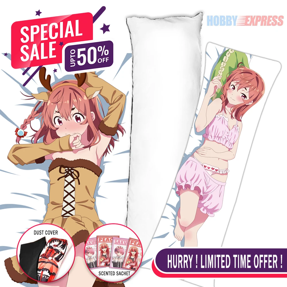 Hobby Express Anime Dakimakura Japanese Otaku Waifu Life Size Hugging Body Pillow Cover Sumi Sakurasawa Rent a Girlfriend 21118 
Hobby Express Anime Dakimakura Japanese Otaku Waifu Life Size Hugging Body Pillow Cover Sumi Sakurasawa Rent a Girlfriend 21118