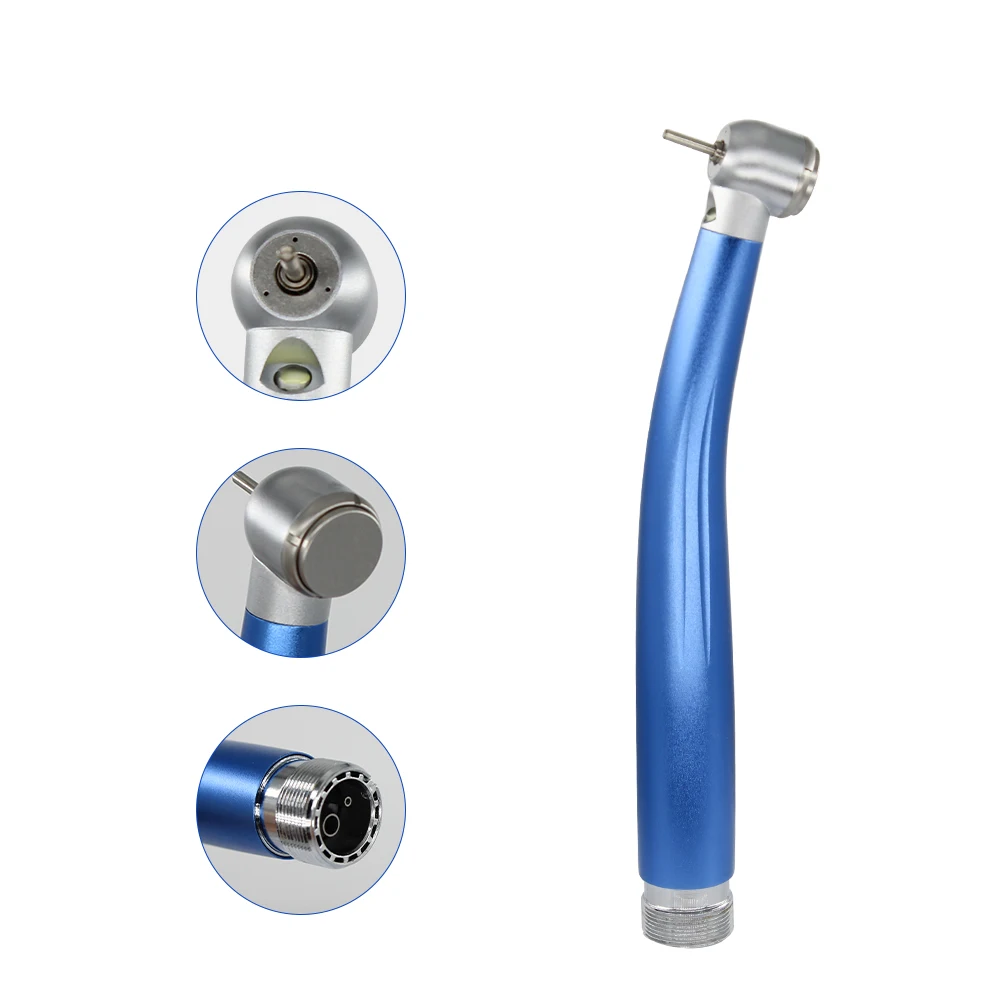 Colorful Dental High Speed Handpiece LED Generator Triple Spray Water Dental Handpiece Colorful Dental LED Handpiece
Colorful Dental High Speed Handpiece LED Generator Triple Spray Water Dental Handpiece Colorful Dental LED Handpiece