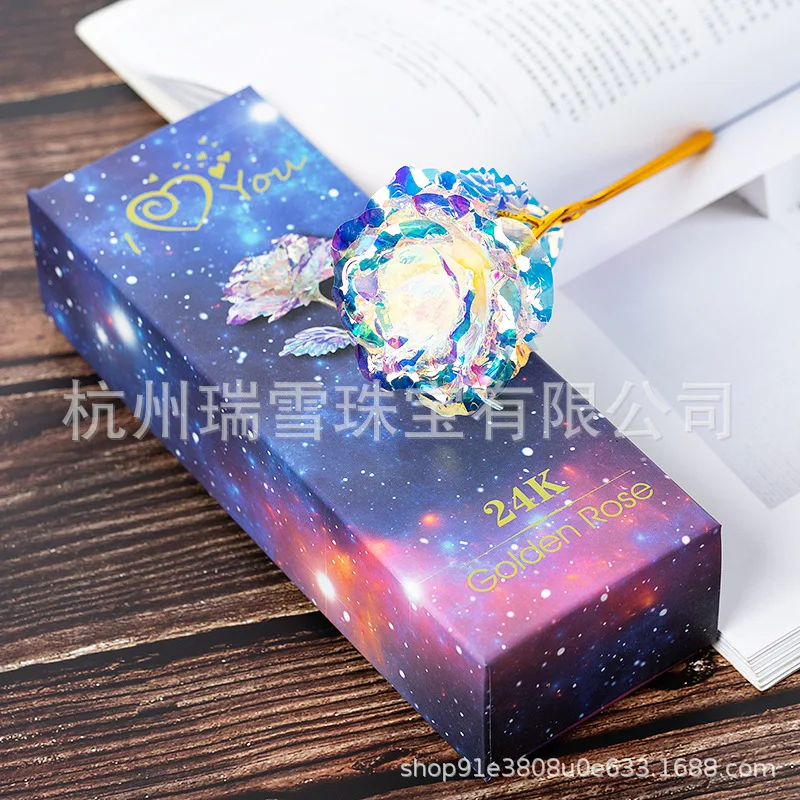 Romantic Colorful Fairy Rose Artificial Galaxy Rose Flowers for Girl Friend Valentine's Day Gift Wedding Party Home Decor
Romantic Colorful Fairy Rose Artificial Galaxy Rose Flowers for Girl Friend Valentine's Day Gift Wedding Party Home Decor