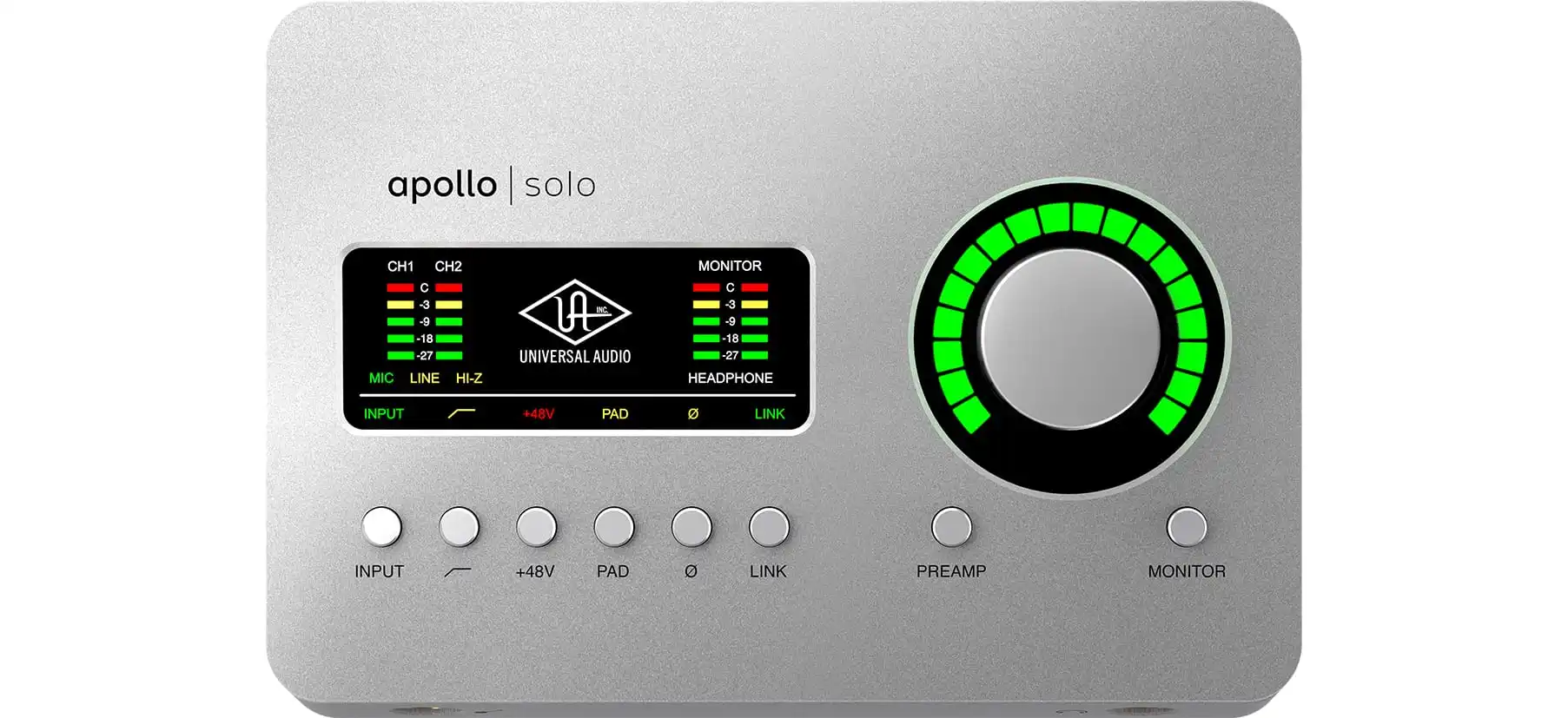 BIG DISCOUNT ON Universal Audio Apollo Solo Heritage Edition Thunderbolt 3 Audio Interface with UAD DSP
BIG DISCOUNT ON Universal Audio Apollo Solo Heritage Edition Thunderbolt 3 Audio Interface with UAD DSP