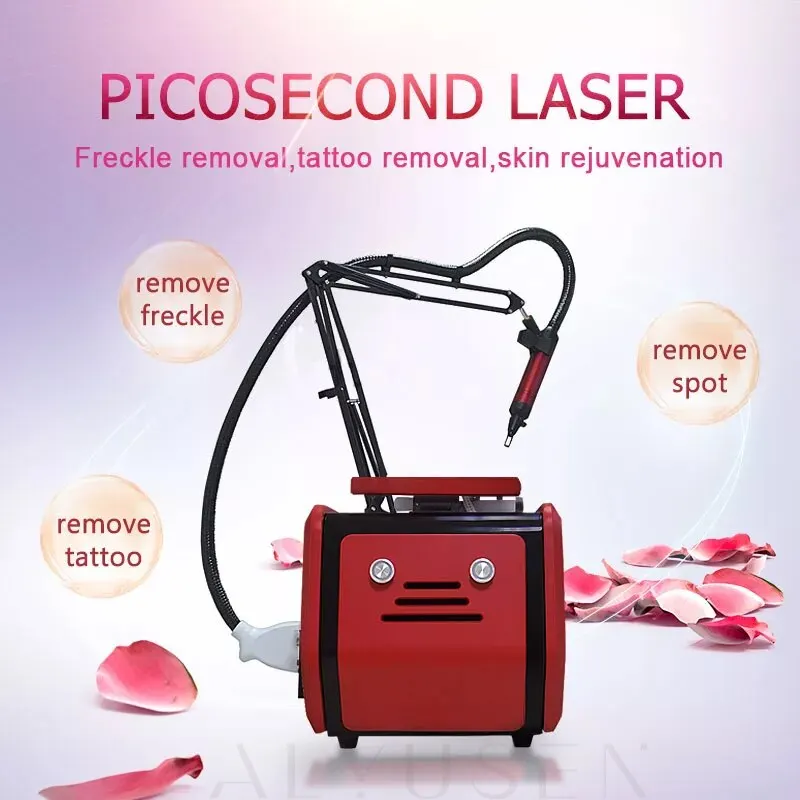 

NEW Nd Yag Laser Pico Laser 755 1320 1064 532nm Picosecond Laser Beauty Machine For Tattoo Removal Beauty Machine Clinic With CE