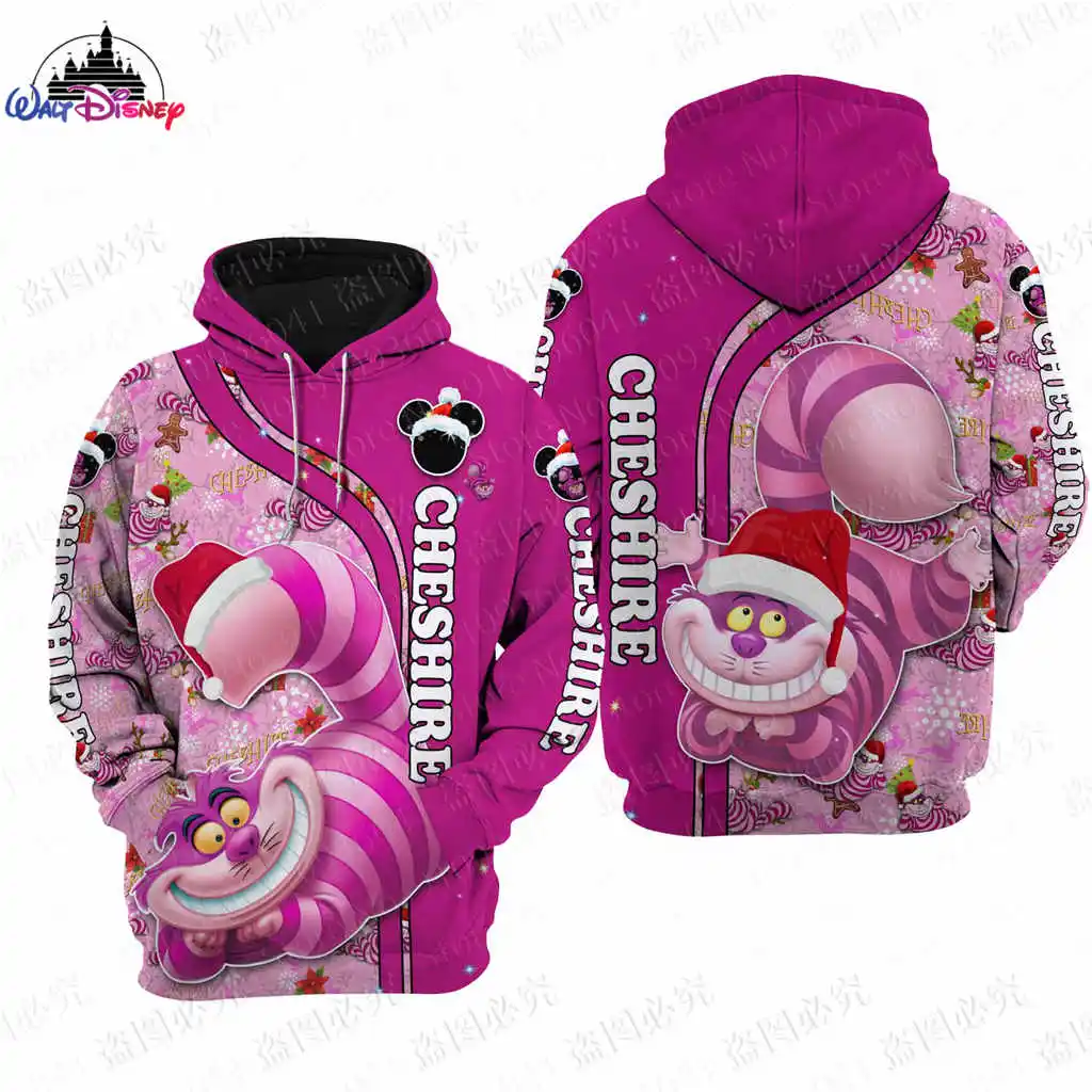 The Cheshire Cat Disney Christmas men women 3D Print High quality Fleece Zipper/ Hoodies parent-child Pullover Tops
The Cheshire Cat Disney Christmas men women 3D Print High quality Fleece Zipper/ Hoodies parent-child Pullover Tops