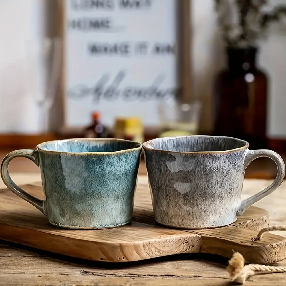Керамические кружки с реактивной глазурью, 2 шт.
Керамические кружки с реактивной глазурью, 2 шт.