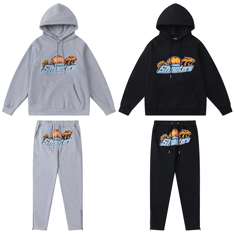 High Quality Blue Yellow Tiger Head Trapstar Towel Embroidery Men's Ladies Fleece Sweater Sweatpants
High Quality Blue Yellow Tiger Head Trapstar Towel Embroidery Men's Ladies Fleece Sweater Sweatpants
