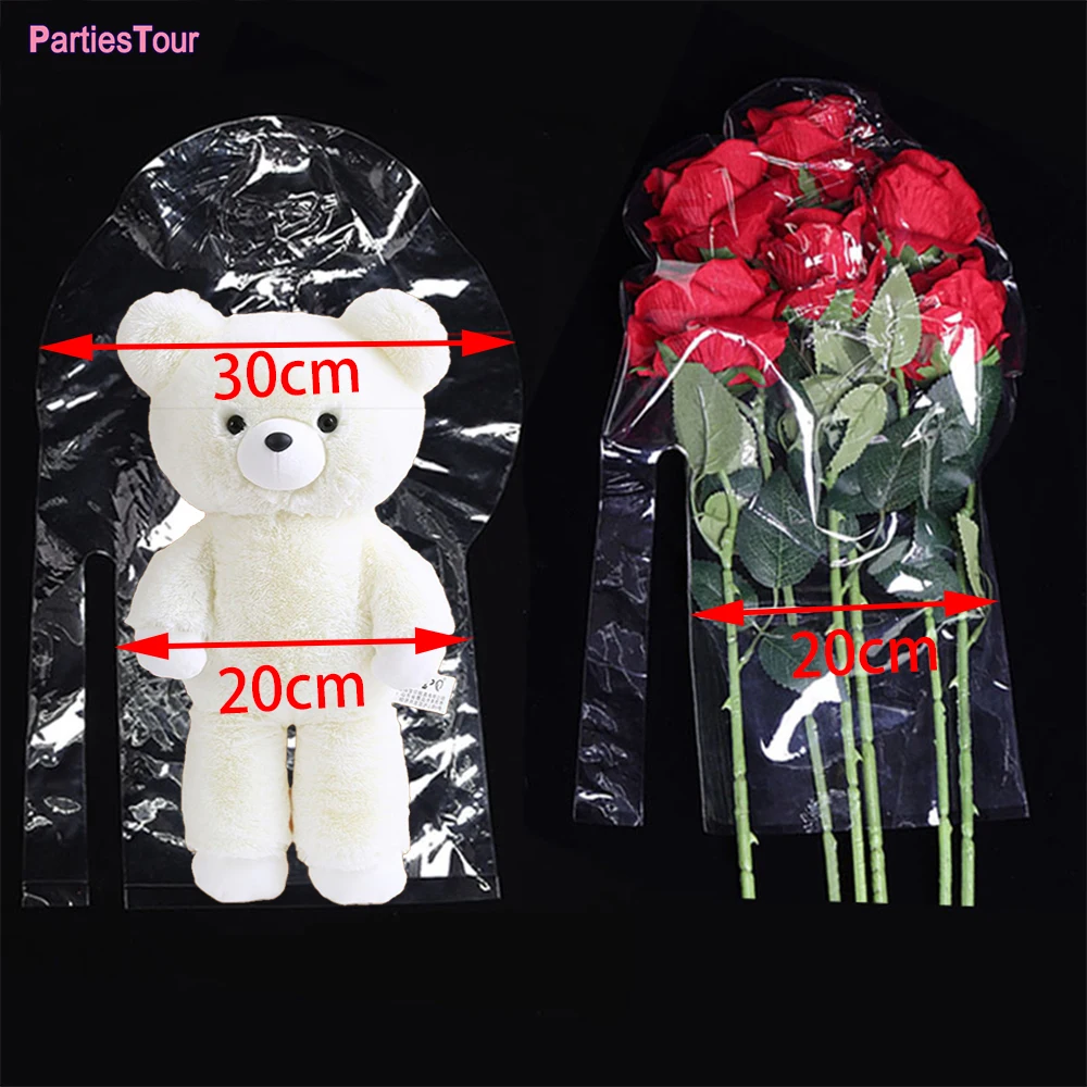 

10Pcs 30inch Wide Neck Transparent Bobo Balloon DIY Packing Balloon Snack Gift Bouquet bubble globos for Birthday Wedding Decors