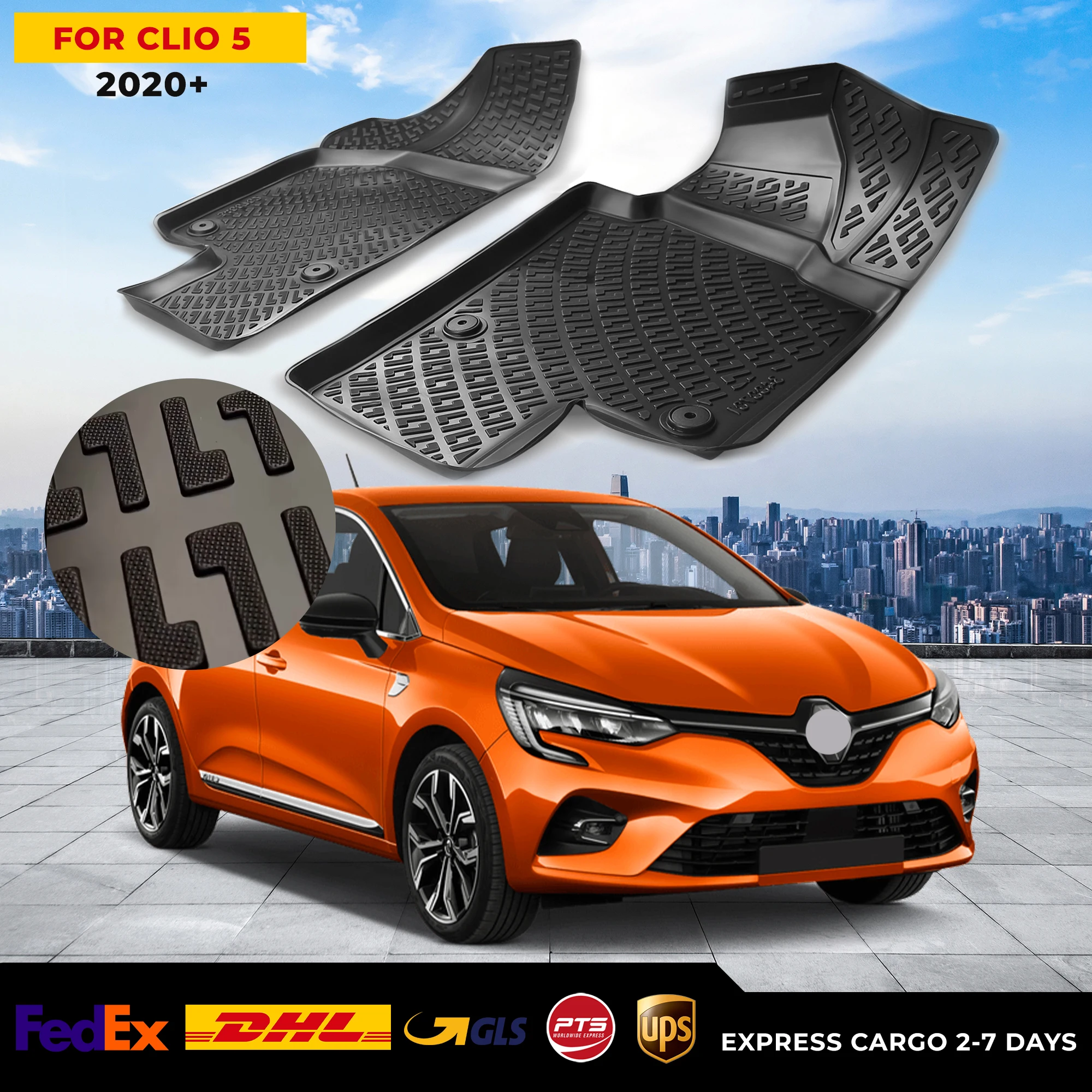3D автомобильный напольный коврик для Renault Clio 5 2020 +, водонепроницаемый специальный коврик для ног, аксессуары, пользовательские коврики, Неск...
3D автомобильный напольный коврик для Renault Clio 5 2020 +, водонепроницаемый специальный коврик для ног, аксессуары, пользовательские коврики, Неск...