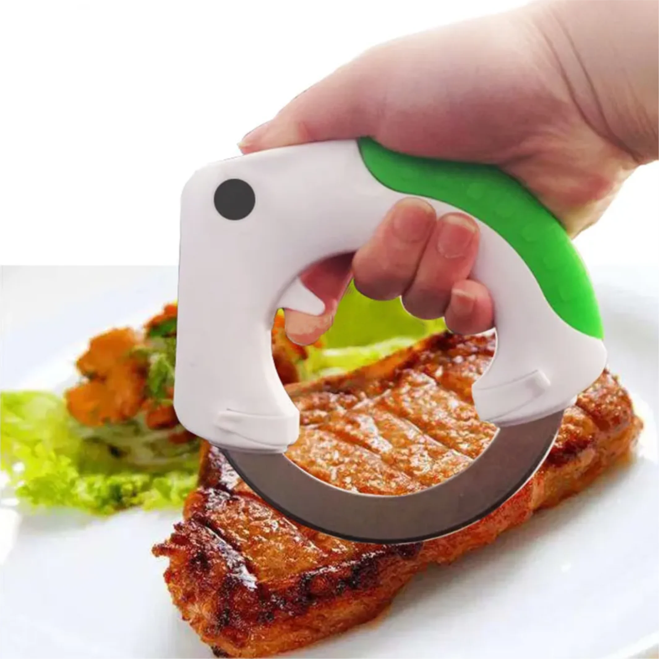 Multifunctional Rolling Knife Kitchen Tool With Stainless Steel Blade Vegetable Food Seasonings
Multifunctional Rolling Knife Kitchen Tool With Stainless Steel Blade Vegetable Food Seasonings