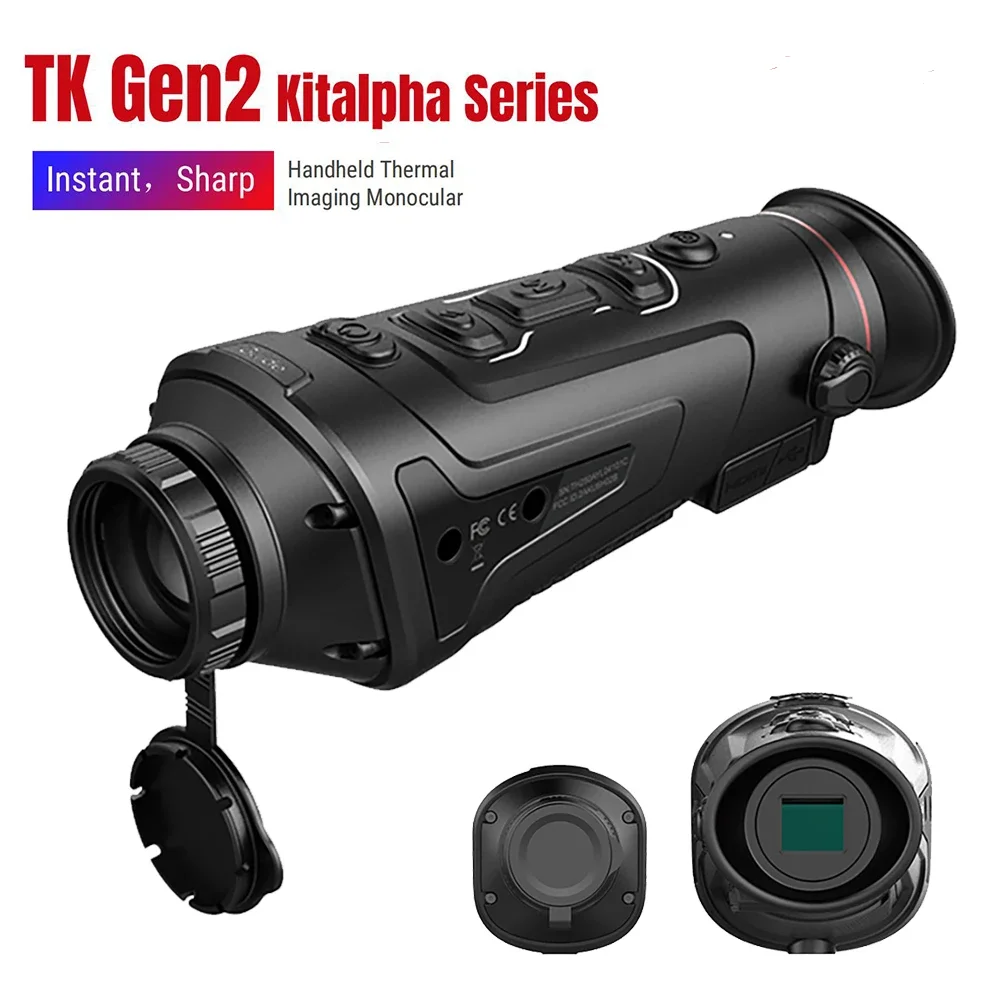 

GUIDE TK421 TK431 TK451 TK611 TK621 TK631 New Arrival 2800m Infrared Monocular Night Version Thermal Imager Camera For Hunting