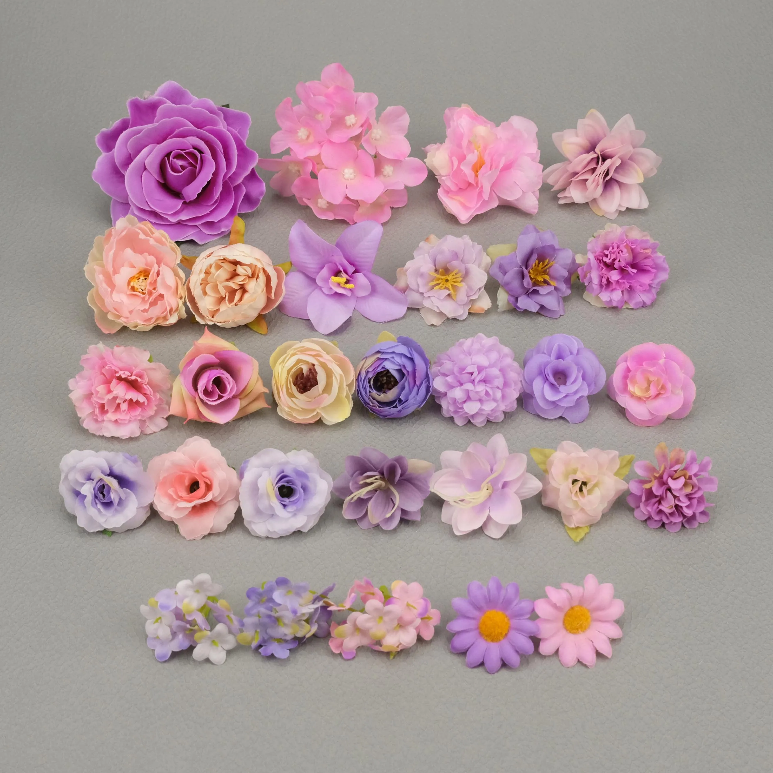 29Pcs Purple Rose Artificial Silk Flower Heads Combo Set Bulk for DIY Floral Wall Shooting Props Backdrop Decor Accessories
29Pcs Purple Rose Artificial Silk Flower Heads Combo Set Bulk for DIY Floral Wall Shooting Props Backdrop Decor Accessories