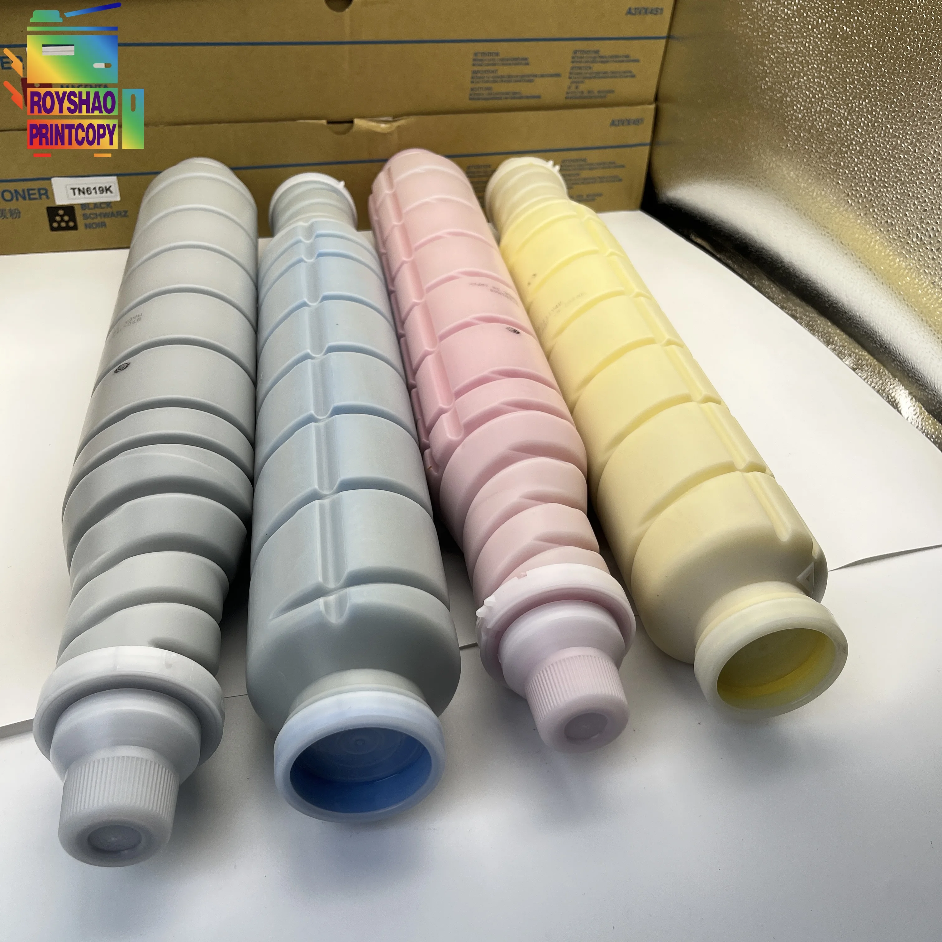 Оригинальный тонер-картридж C1070 TN619 CMYK для Konica Minolta BIZHUB C1060 C1070P C2060 C3060 C2070 C3070 A3VX130 A3VX230
Оригинальный тонер-картридж C1070 TN619 CMYK для Konica Minolta BIZHUB C1060 C1070P C2060 C3060 C2070 C3070 A3VX130 A3VX230