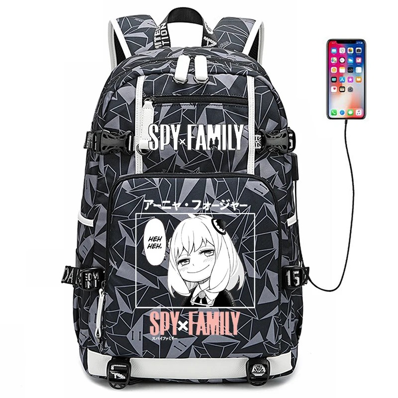 Модный вместительный дорожный рюкзак для мужчин и женщин SPY×FAMILY anime 18 дюймов
Модный вместительный дорожный рюкзак для мужчин и женщин SPY×FAMILY anime 18 дюймов