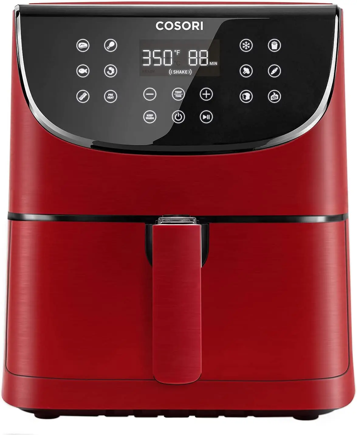 Фритюрница COSORI Max XL, электрическая безмасляная плита, 100 рецептов, сенсорный светодиодный экран, 13 функций приготовления пищи, разогрев
Фритюрница COSORI Max XL, электрическая безмасляная плита, 100 рецептов, сенсорный светодиодный экран, 13 функций приготовления пищи, разогрев