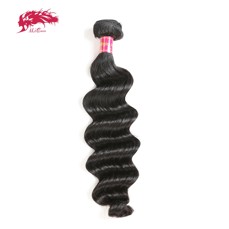 Ali Queen Loose Deep Human Hair Bundle 1pc One Donor Hair Extension Brazilian Unproccessed Virgin Human Hair Weave Double Drawn
Ali Queen Loose Deep Human Hair Bundle 1pc One Donor Hair Extension Brazilian Unproccessed Virgin Human Hair Weave Double Drawn