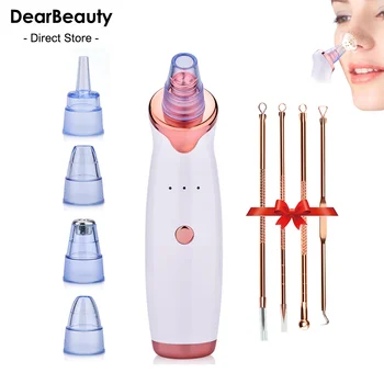 Electric Blackhead Remover Vacuum Pore Cleaner Facial Acne Cleanser Skin Care Black Spots Removal Face Nose Deep Cleaning Tools