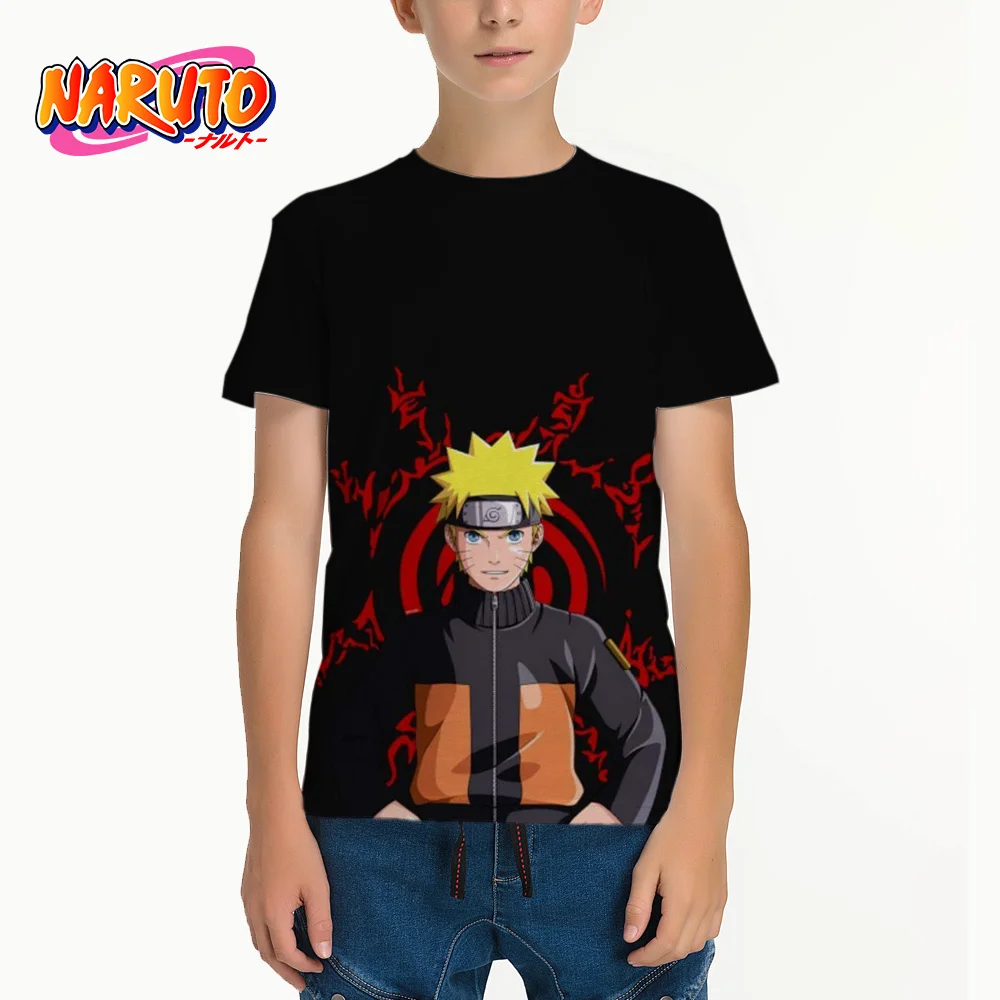 3D digital summer new hot fashion short-sleeved Naruto printing comfortable men's and women's sports T-shirt
3D digital summer new hot fashion short-sleeved Naruto printing comfortable men's and women's sports T-shirt