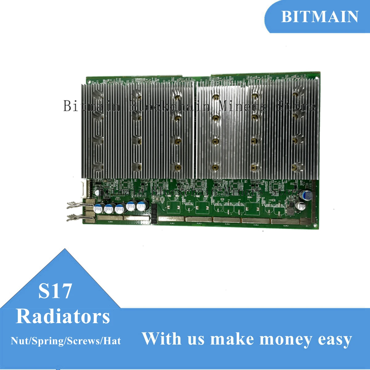 Antminer Refit радиаторы для Bitmain S17 S17pro Asic Miners Hash Board полный комплект всего 6 шт.
Antminer Refit радиаторы для Bitmain S17 S17pro Asic Miners Hash Board полный комплект всего 6 шт.