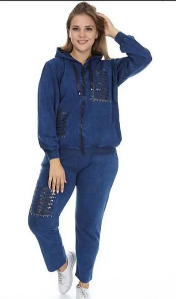 Diaves Women Autumn Fashion Plus Size Self-Effect Acid-Flushing Casual Hooded Zipper SweatshirtTrack Suit 2 Pieces Sets
Diaves Women Autumn Fashion Plus Size Self-Effect Acid-Flushing Casual Hooded Zipper SweatshirtTrack Suit 2 Pieces Sets