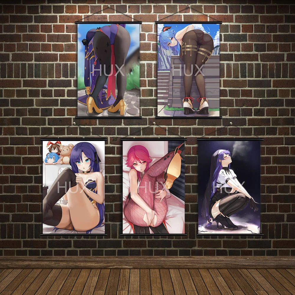 Anime Genshin Impact Poster Game Sexy Girls Ganyu Mona Scroll Canvas Posters Decorative Mural Wall Art Kawaii Room Decor Gift
Anime Genshin Impact Poster Game Sexy Girls Ganyu Mona Scroll Canvas Posters Decorative Mural Wall Art Kawaii Room Decor Gift