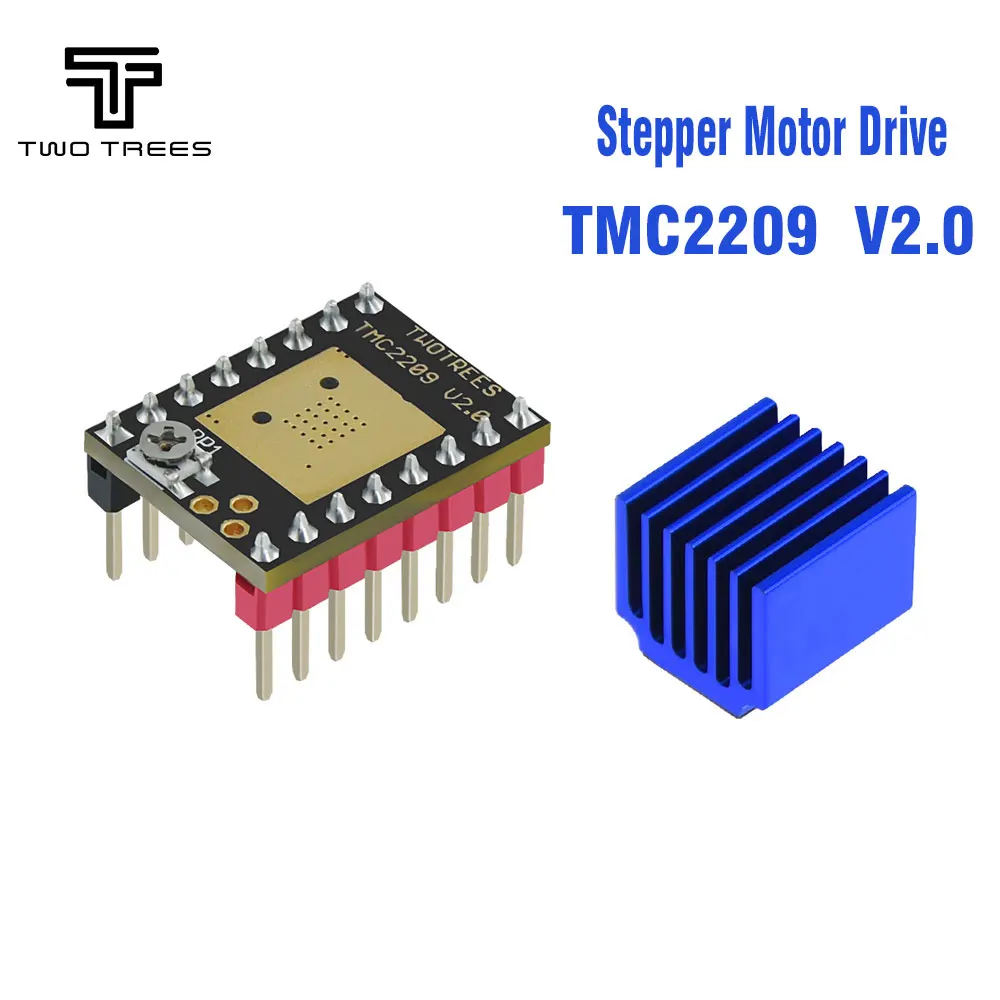 

3D Printer TMC2209 Driver 256 Subdivision Silent Printing Replacement TMC2208 A4988 LV8729 For Laser Engraver Motherboard