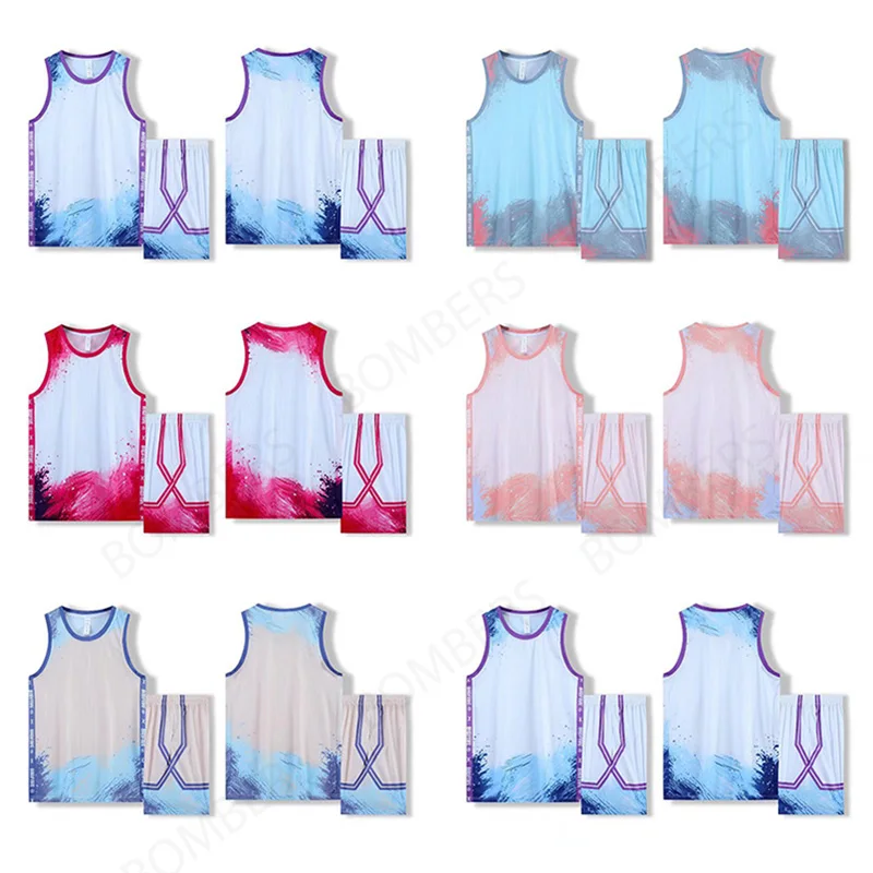 Uniforms Jersey Sports clothing Breathable Youth Sets Men Sports Basketball Basketball shorts shooting sleeveless shirt kits
Uniforms Jersey Sports clothing Breathable Youth Sets Men Sports Basketball Basketball shorts shooting sleeveless shirt kits