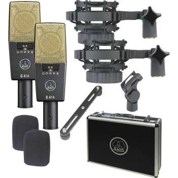 Order 2 Get 1 Free AKG Pro Audio C414 XLII Stereoset Vocal Condenser Microphone, Multipattern
Order 2 Get 1 Free AKG Pro Audio C414 XLII Stereoset Vocal Condenser Microphone, Multipattern