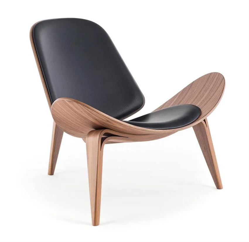 Modern Leather Chair Copy Furniture Smile Shell Chair Living Room Backrest Airplane Chair Casual Simple Modern Design
Modern Leather Chair Copy Furniture Smile Shell Chair Living Room Backrest Airplane Chair Casual Simple Modern Design