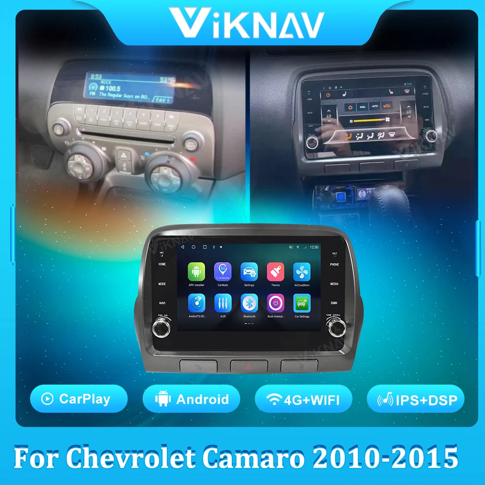 128GB Car Radio For Chevrolet Camaro 2010-2015 Android Radio Auto Stereo Receiver Multimedia Player GPS Navigation Head Unit
128GB Car Radio For Chevrolet Camaro 2010-2015 Android Radio Auto Stereo Receiver Multimedia Player GPS Navigation Head Unit