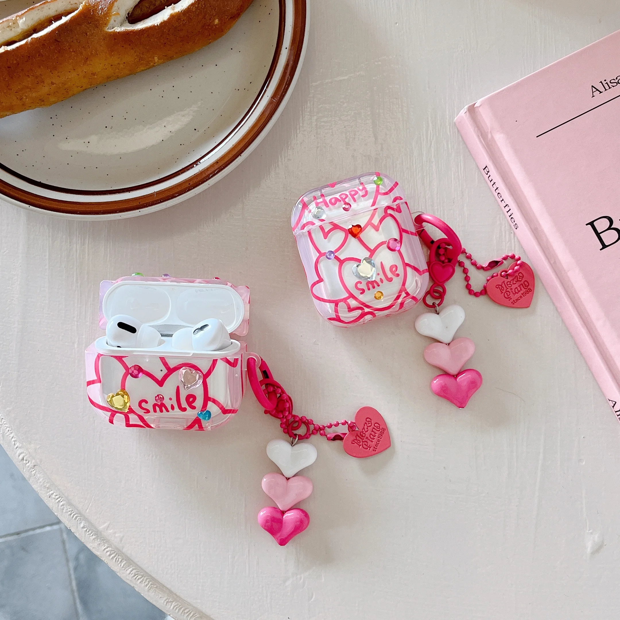 Korea Cute 3D Line Love Clear Earphones Shell For Airpods 1 3rd Pro2 Protective Cover For IPhone Bluetooth Earbuds Headset Cases
Korea Cute 3D Line Love Clear Earphones Shell For Airpods 1 3rd Pro2 Protective Cover For IPhone Bluetooth Earbuds Headset Cases